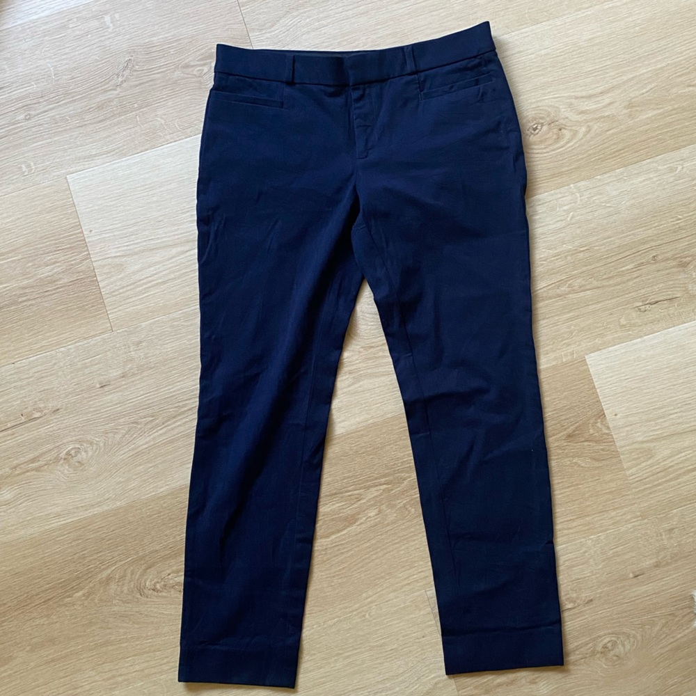 Banana Republic Sloan Dress Pant Size 4 Navy